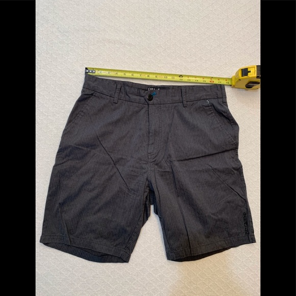Billabong Other - Billabong Men Casual Outdoor Pinstripe Flat Front Shorts Black Size 36